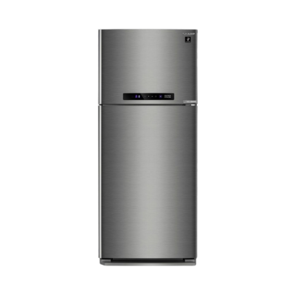 ثلاجة شارب ديجيتال 450 لتر رمادي موديل SJ-PV58G-DST