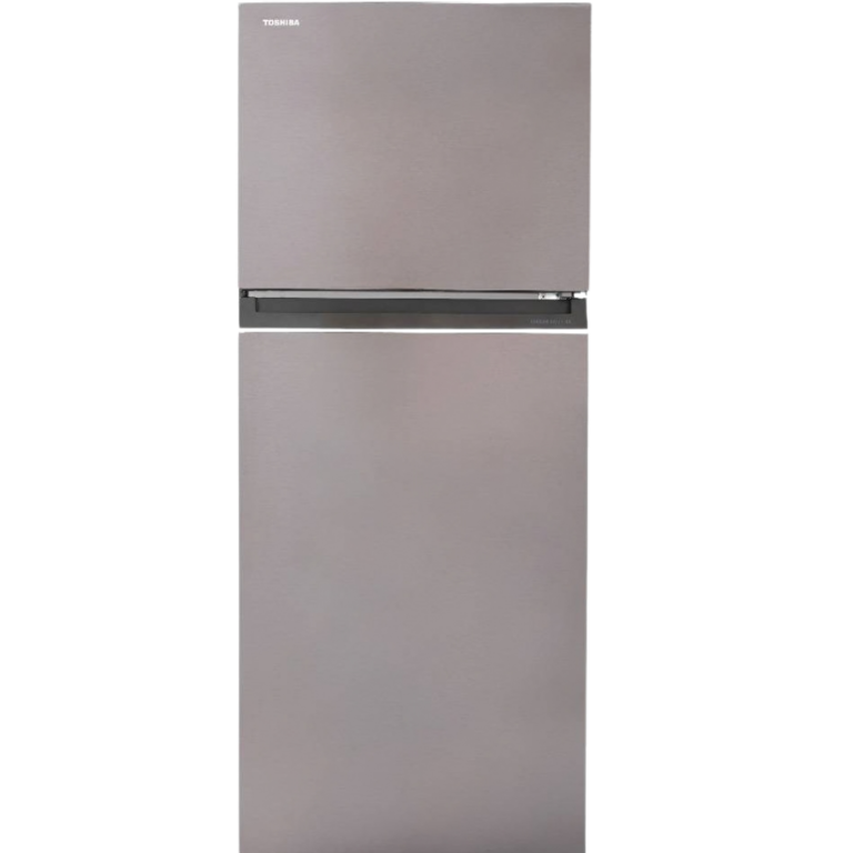 ثلاجة توشيبا ، سعة 338 لتر ، نوفروست ، بانفرتر ، رمادي - GR-RT468WE-PMN(37)