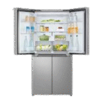 LG NoFrost French door refrigerator , 530 Liter Inverter Motor , Silver - GC-B22FFLZB - Image 2