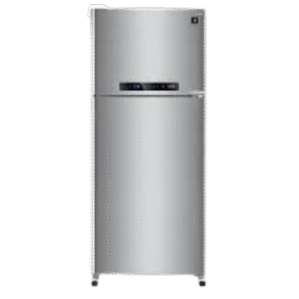 SHARP Fridge Inverter Digital No Frost 396 Liter Dark Stainless SJ-PV48G-DST