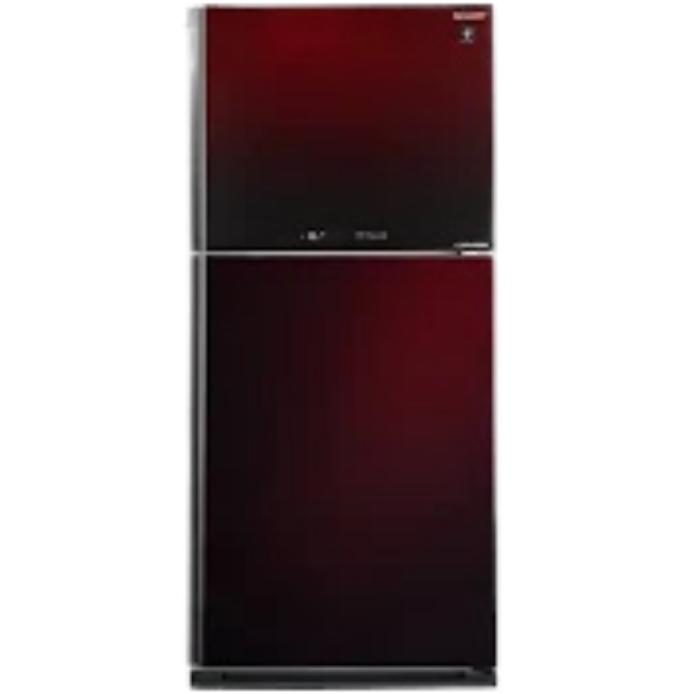 حبيبه SHARP Fridge Inverter Bottom Freezer 558 Liter Red SJ-GV73J-RD - Image 1