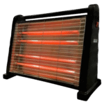 Akai Electric Heater, 4 Candles, 2000 Watt, AK-2050 - Black