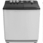 غسالة ملابس تورنيدو نصف أوتوماتيك 7 كجم أبيض × أسود TWH-Z07DNE-W(BK)