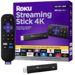 Roku 4K Streaming Stick with Voice Remote and TV Controls