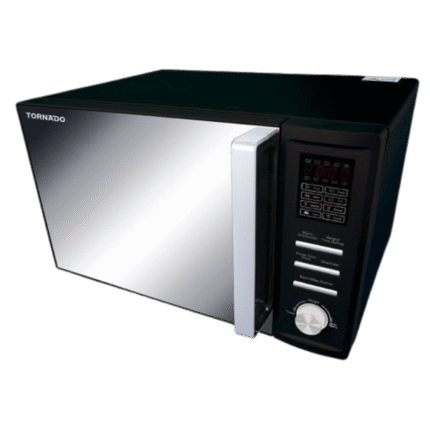 TORNADO Microwave Grill 36 Liter 1000 Watt 8 Menus Black MOM-C36BBE-BK