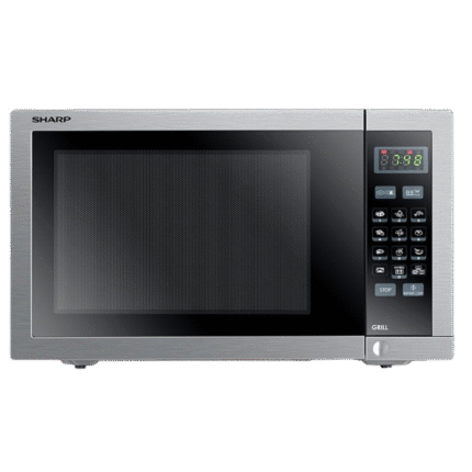 ميكروويف شارب سولو 28 لتر 1100 وات 9 قوائم سيلفر R-280CR(S)