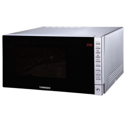 TORNADO Microwave Grill 25 Liter 900 Watt 8 Menus Silver TMD-25GE-S