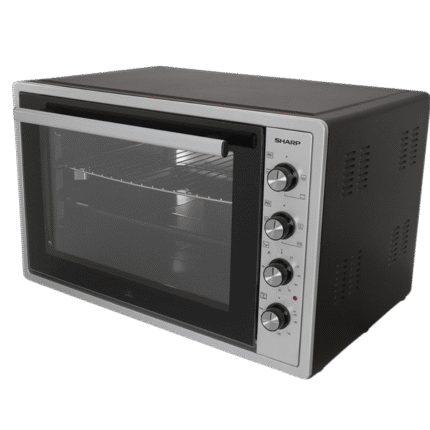 SHARP Electric Oven 70 Liter 1800 Watt Grill Fan Silver x Black EO-S70-ES2
