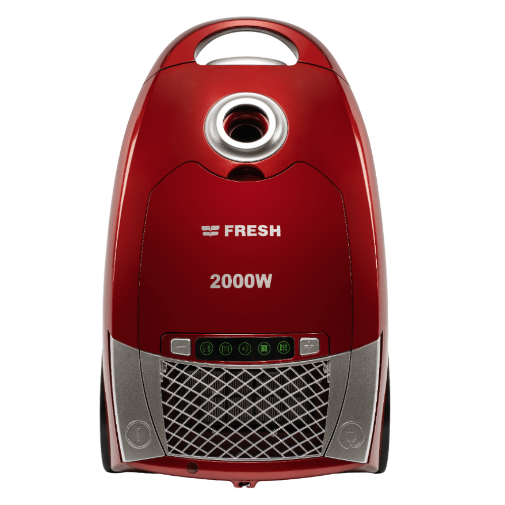 حبيبه (1) Fresh Vacuum Cleaner Magic 2000 Watt with Bag - Red - Image 1