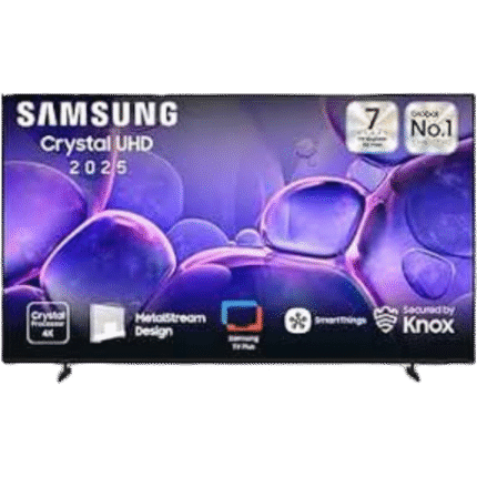 Samsung 85 Inch TV Crystal Processor 4K LED - Titan Gray - UA85U8000FUXEG [2025 Model]