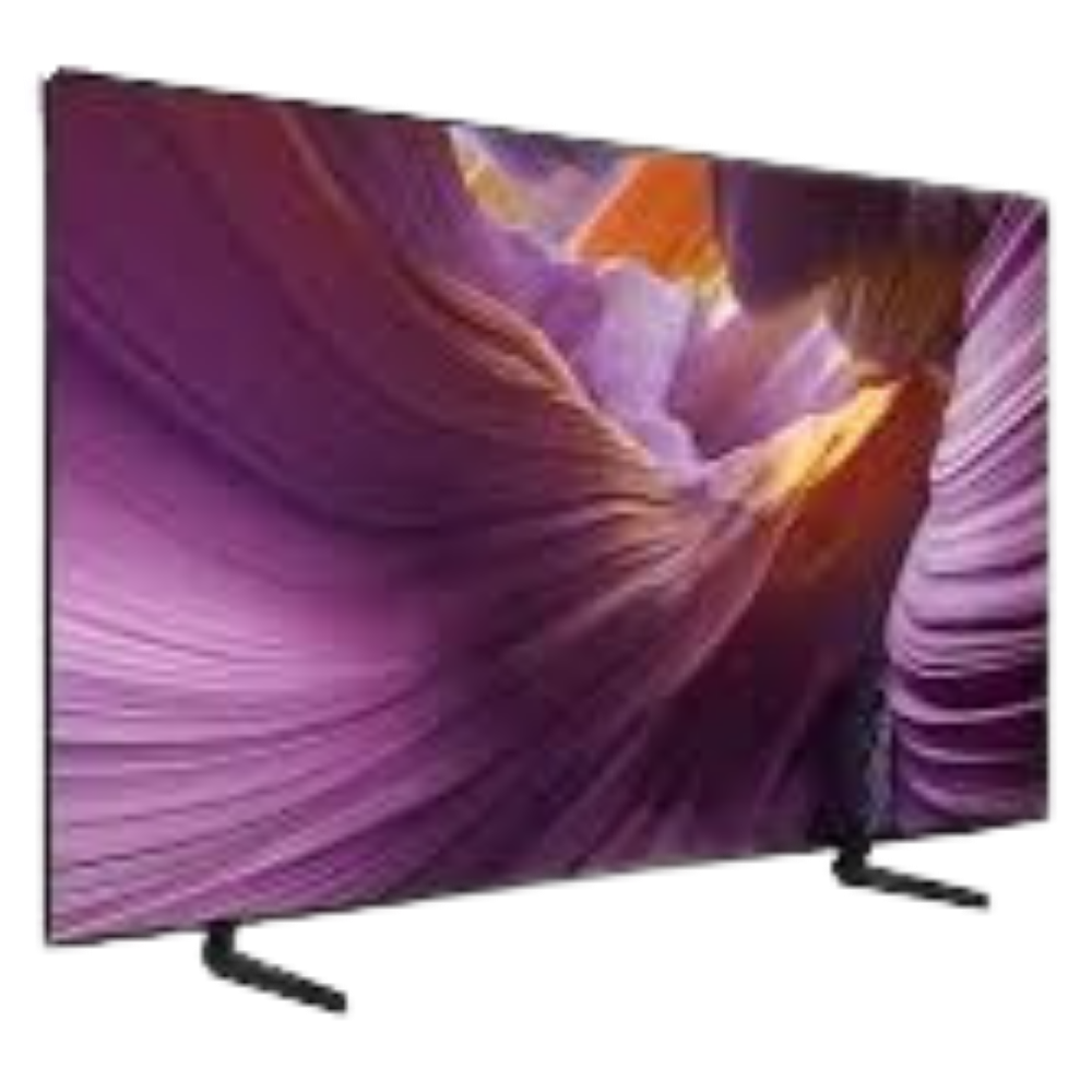 حبيبه (1) شاشة تلفزيون سمارت سامسونج S85F مقاس 65 بوصه QLED، بدقة 4K UHD، بريسيفر داخلي - QA65S85F - الصورة 1