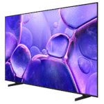 تلفزيون سامسونج الذكي بشاشة UHD دقة 4K مقاس 98 بوصة بنظام التشغيل تايزن مزوّد بجهاز استقبال مدمج (موديل 2024) UA98DU9000UXEG