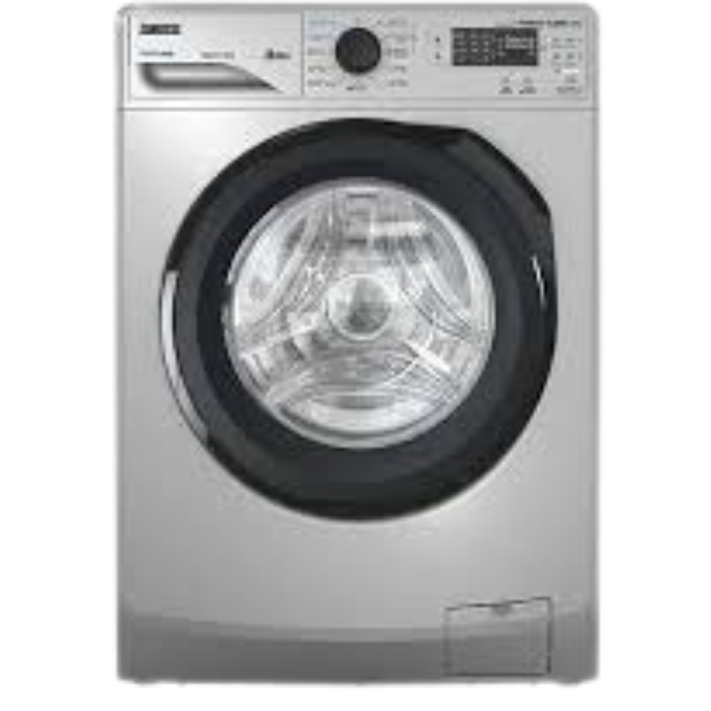 حبيبه (10) Zanussi PerlaMax 8KG Frontload Silver Washing Machine - Image 1