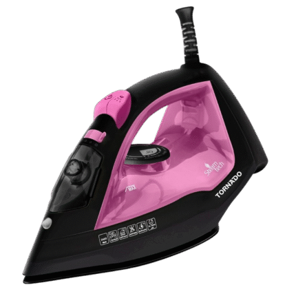 مكواة بخار تورنيدو 2100 وات قاعدة سيراميك بنفسجي TST-2100N