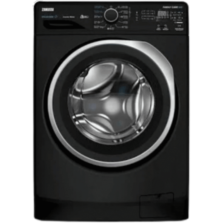 غسالة ملابس زانوسي فول اوتوماتيك تحميل امامي SteamMax 8كيلو رمادي غامق انفرتر موتور ZWF8221DS7