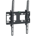 حامل تلفزيون يثبت على الحائط مع اذرع متحركة لاعلى واسفل مقاس 66.04-139.7 سم من ترومان - موديل AN55T - اللون اسود