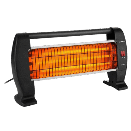 دفاية كهربائية كومتيل، 3 شمعة 1800 وات ، KH 2820 - اسود