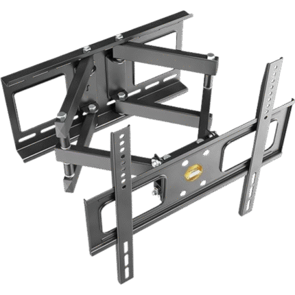 RICOO S1544 TV Wall Mount Swivelling Tilting for 37-65 Inches, Universal TV Mount for Wall, TV Wall Mount 55 Inches, up to 40 kg with Max. VESA 400 x 400 mm
