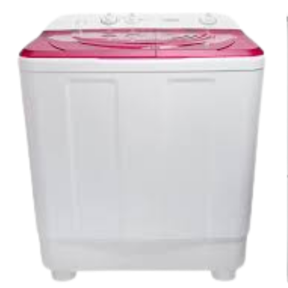 حبيبه (2) TORNADO Washing Machine Half Auto 12 Kg White x Red TWH-Z12DNE-W(RD) - Image 1