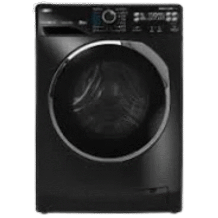 غسالة اوتوماتيك ستيم ماكس 7 كيلو تحميل امامي بموتور انفرتر لون اسود