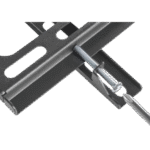 TECHZONE Heavy‑Duty TV Wall Mount Bracket – Fixed LED/LCD/Plasma Screen Mount with 45 kg Load Capacity & Universal VESA Compatibility for 32″–65″ TVs - Image 2