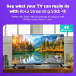 Roku 4K Streaming Stick with Voice Remote and TV Controls - Image 3