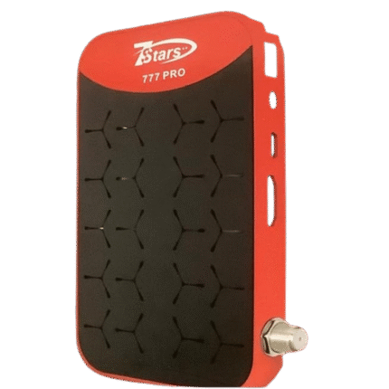 Seven Star Digital Receiver Support 4 Years Net Free - Full HD -4K ULTRAHD - (Black Model 777 PRO)