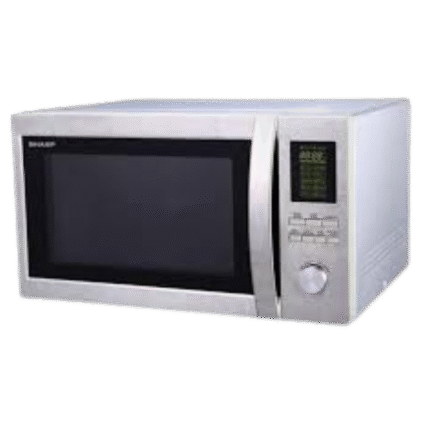 ميكرويف بشواية شارب ، سعة 43 لتر ، 1100 وات ، فضي - R-78BR(ST)