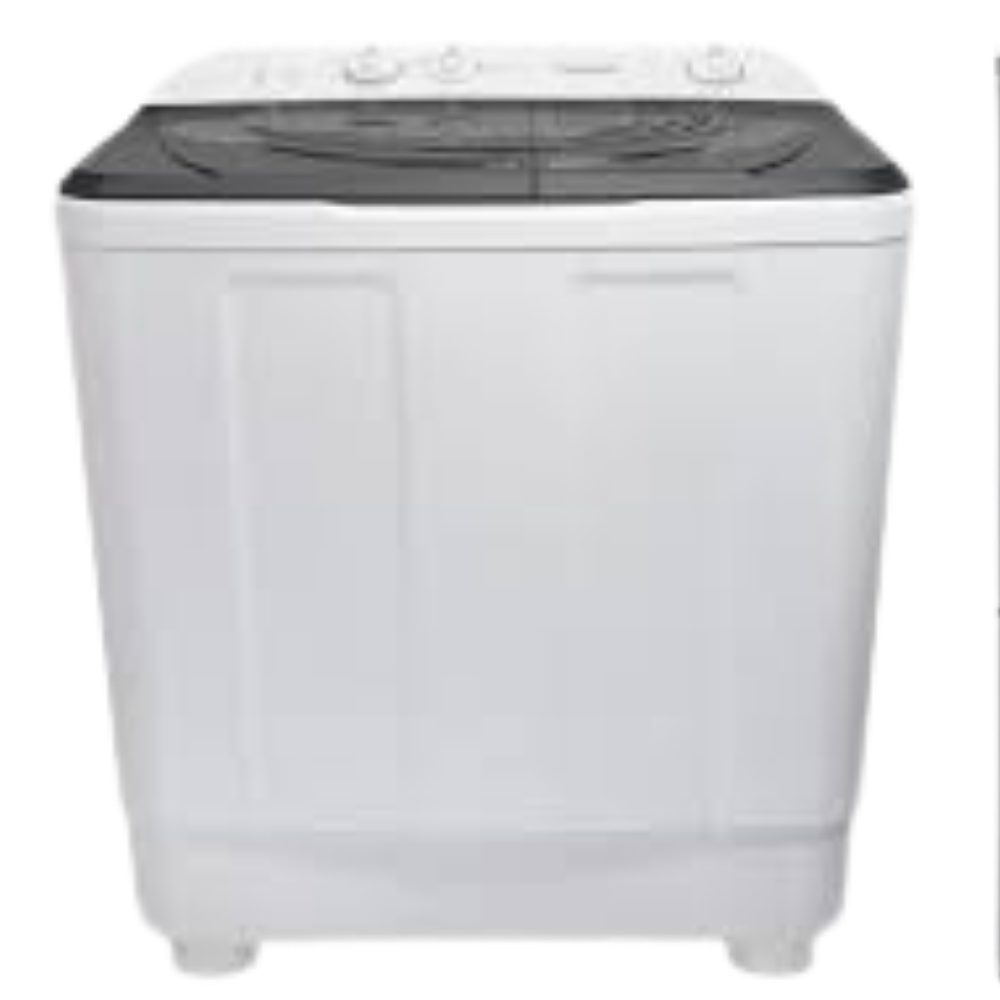 حبيبه (3) غسالة ملابس تورنيدو نصف أوتوماتيك 12 كجم أبيض × أسود TWH-Z12DNE-W(BK) - الصورة 1