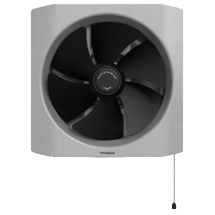 TORNADO Kitchen Ventilating Fan 30 cm Black x Grey TVH-30BG