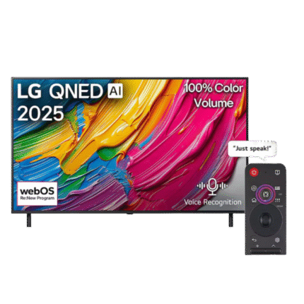 تلفزيون سمارت ال جي ، مقاس 86 بوصة ، QNED ، دقة 4K UHD ، ببريسفر داخلي - 86QNED70A6A