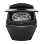 غسالة ملابس ال جي فوق اوتوماتيك انفرتر ، سعة 23 كجم ، اسود - T23H9EFHST