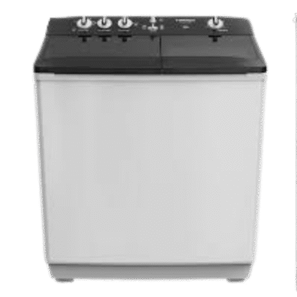 غسالة ملابس تورنيدو نصف أوتوماتيك 10 كجم أبيض × أسود TVH-HM10TS(WK)