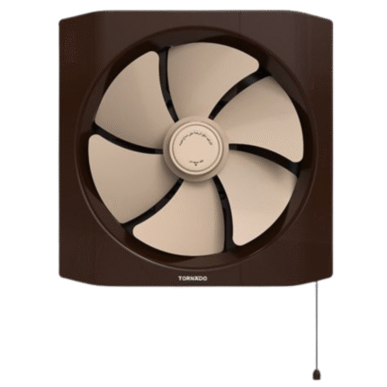 TORNADO Kitchen Ventilating Fan 20 cm Creamy x Brown TVH-20CN