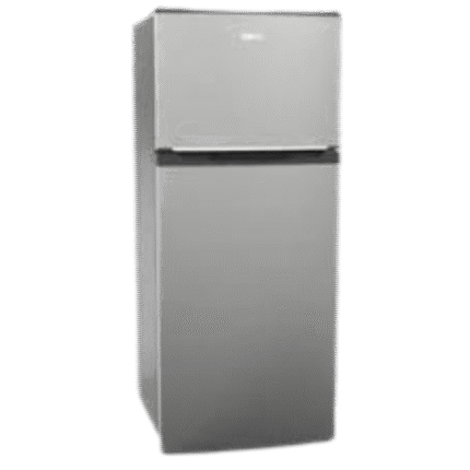 Zanussi Fridge 2 Door - Nofrost 425L Digital Display on Door Silver