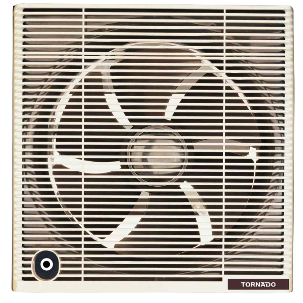 حبيبه (6) TORNADO Bathroom Ventilating Fan 30 cm Privacy Grid Creamy TVS-30CM - Image 1