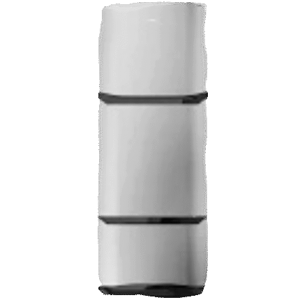 TORNADO Refrigerator Inverter No Frost 351 Liter Silver RF-45FTV-SL