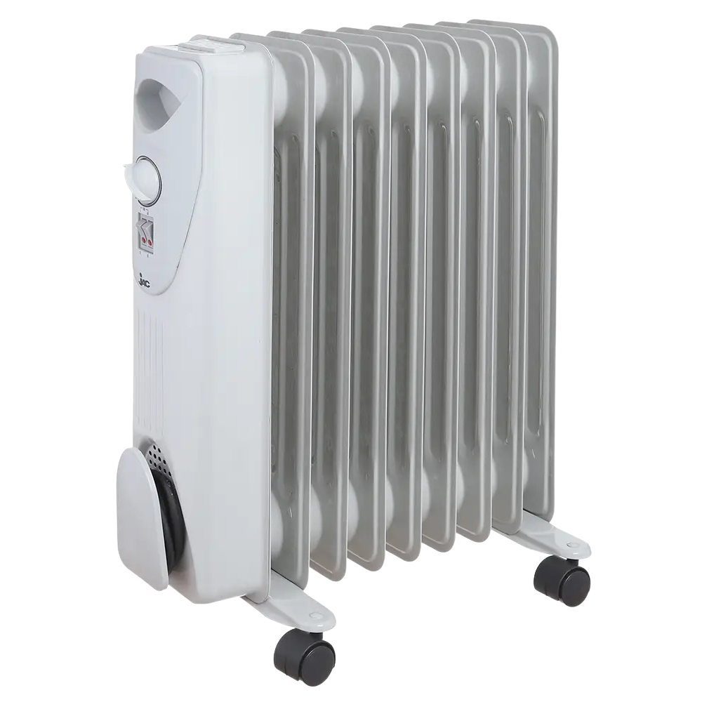 حبيبه (7) دفايه زيت جاك، 9 ريشة، 1500 وات، NGH-329 - ابيض - الصورة 1