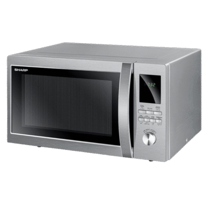 SHARP Microwave Grill 43 Liter 1100 Watt 8 Menus Silver R-78BR(ST