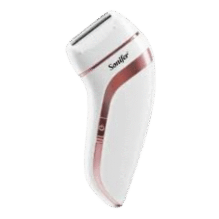 ماكينة ازالة الشعر سونيفر، استخدام جاف - موديل SF-9551 , ابيض وروز جولد
