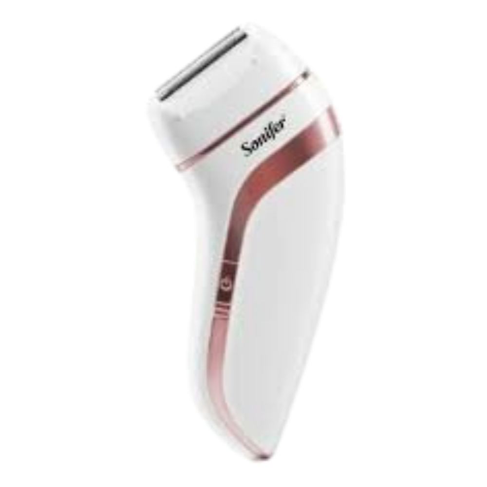 حبيبه (8) ماكينة ازالة الشعر سونيفر، استخدام جاف - موديل SF-9551 , ابيض وروز جولد - الصورة 1