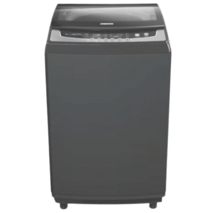 غسالة ملابس زانوسى فوق اوتوماتيك 12 كيلو بنظام تريو جيت لون رمادي غامق ZWT12710D