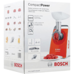 ⁦مفرمة لحم كومباكت باور من بوش بقدرة 1600 وات - MFW3630I⁩ - الصورة ⁦2⁩