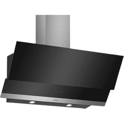 شفاط بلت إن زجاج 3 سرعات 90 بقوة 629 متر مكعب/ ساعة اسود شفاف زجاجى- DWK095G60