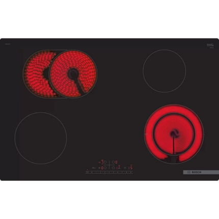بوتاجاز كهربائي مدمج سيراميك سلسلة 6 من بوش- 80 سم - (ألماني) - PKN811FP2E