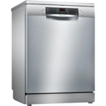 Bosch Series 4, free-standing dishwasher, 60 cm, silver inox,SMS46JI01V