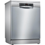 Bosch Series 4, free-standing dishwasher, 60 cm, silver inox,SMS46JI01V