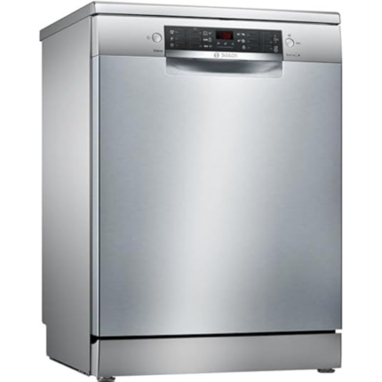 Bosch Series 4, free-standing dishwasher, 60 cm, silver inox,SMS46JI01V