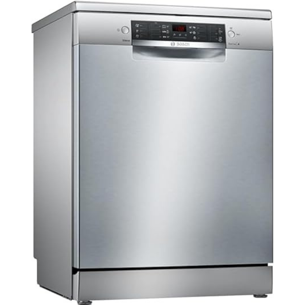 تصميم بدون عنوان (23) Bosch Series 4, free-standing dishwasher, 60 cm, silver inox,SMS46JI01V - Image 1
