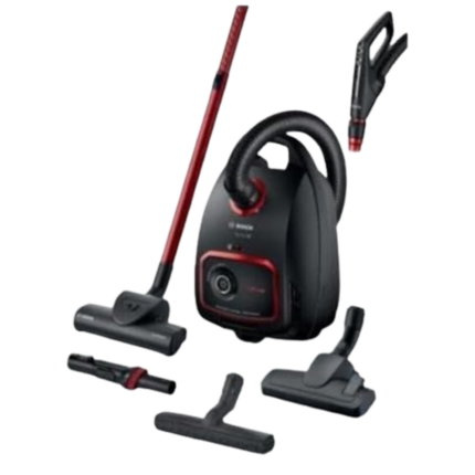 مكنسة كهربائية بوش BGL6POW1 14214067، برو باور، اسود، 850 وات، 4 لتر، 76 ديسيبل